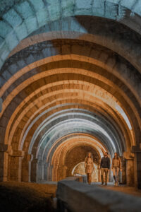 La galerie souterraine du 13e siècle de la Grande Saline © Mizenboîte